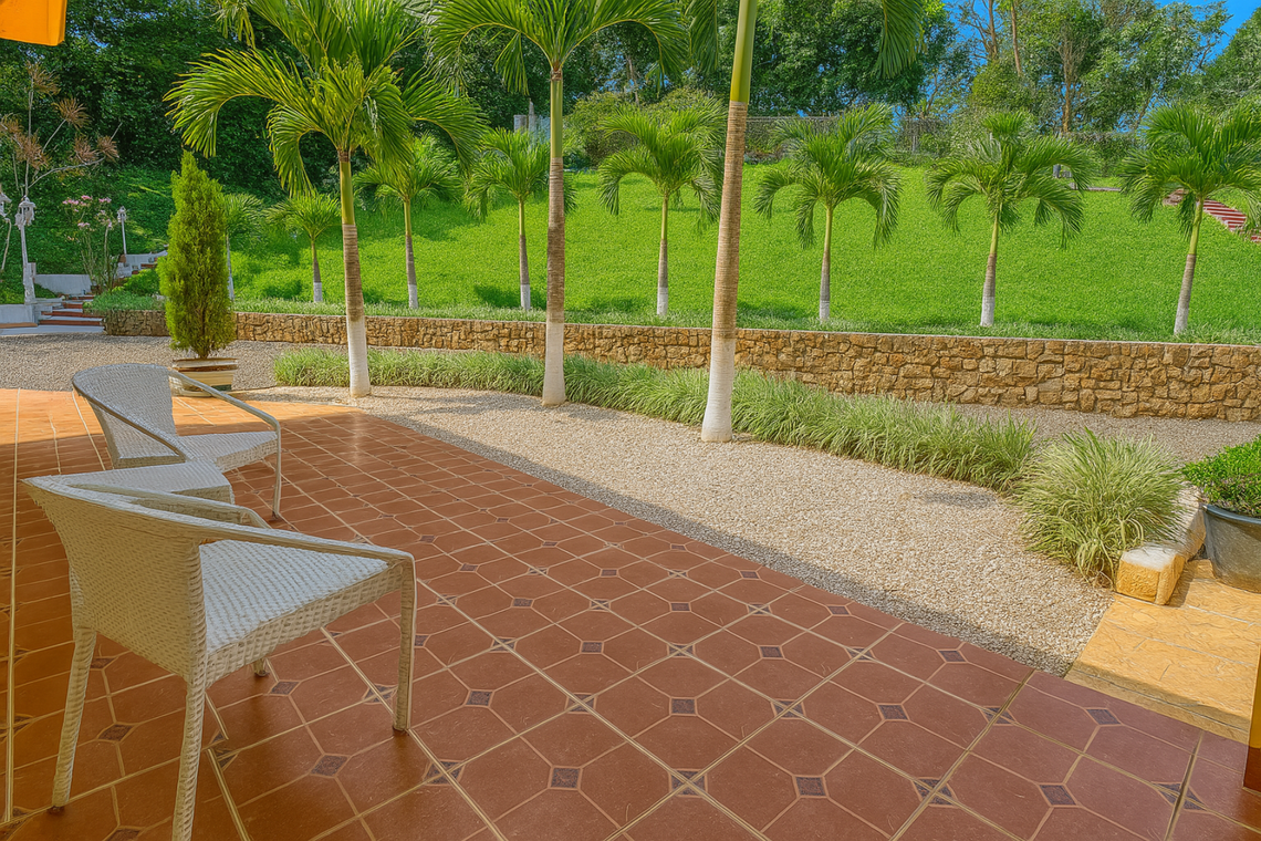 East-Front Patio